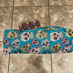 Sugar Skull headband and scarf